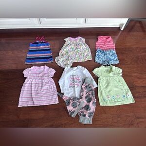Baby girl 12-18 months bundle summer spring lot clothes clothing dresses outfits